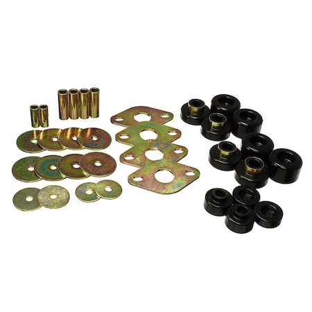 Energy Suspension BODY MOUNT SET-REG, ACCESS & DBL CAB 8.4112G
